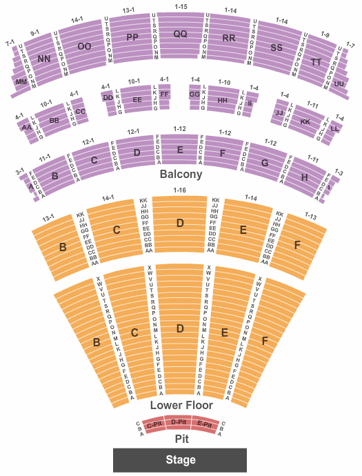 Moulin Seating Chart